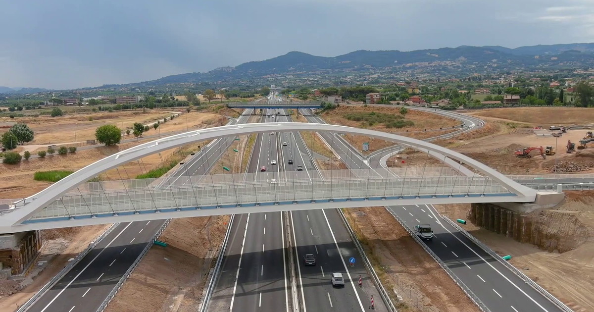 Anas odprl novo cestno povezavo A1 - Tor Vergata