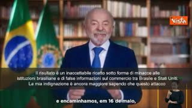 Dazi Usa a Brasile al 50%, Lula: Da Trump un ricatto inaccettabile Dazi Usa a Brasile al 50%, Lula: Da Trump un ricatto inaccettabile