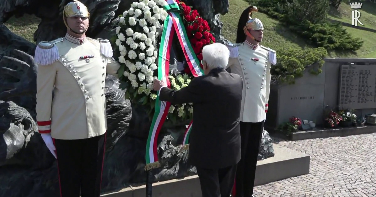 Mattarella commemora le 268 vittime dell'inondazione in Val di Stava