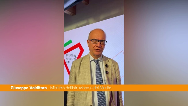 Valditara 'Collegamento Napoli-Osaka sull'intelligenza artificiale'
