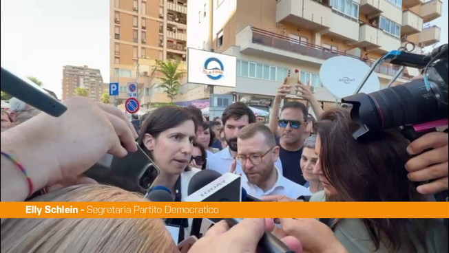 Via D'Amelio, Schlein 'Impegno contro le mafie e le infiltrazioni'