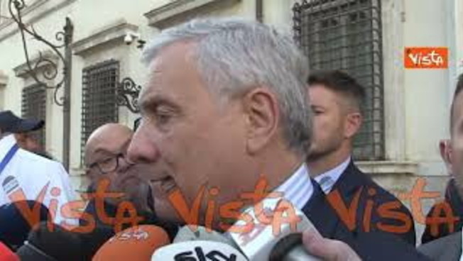 Guerra a Gaza, Tajani: "No alla deportazione dei palestinesi in altri Paesi"