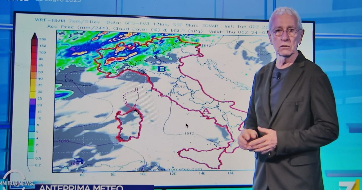 sottocorona tornano temporali e maltempo esteso le previsioni