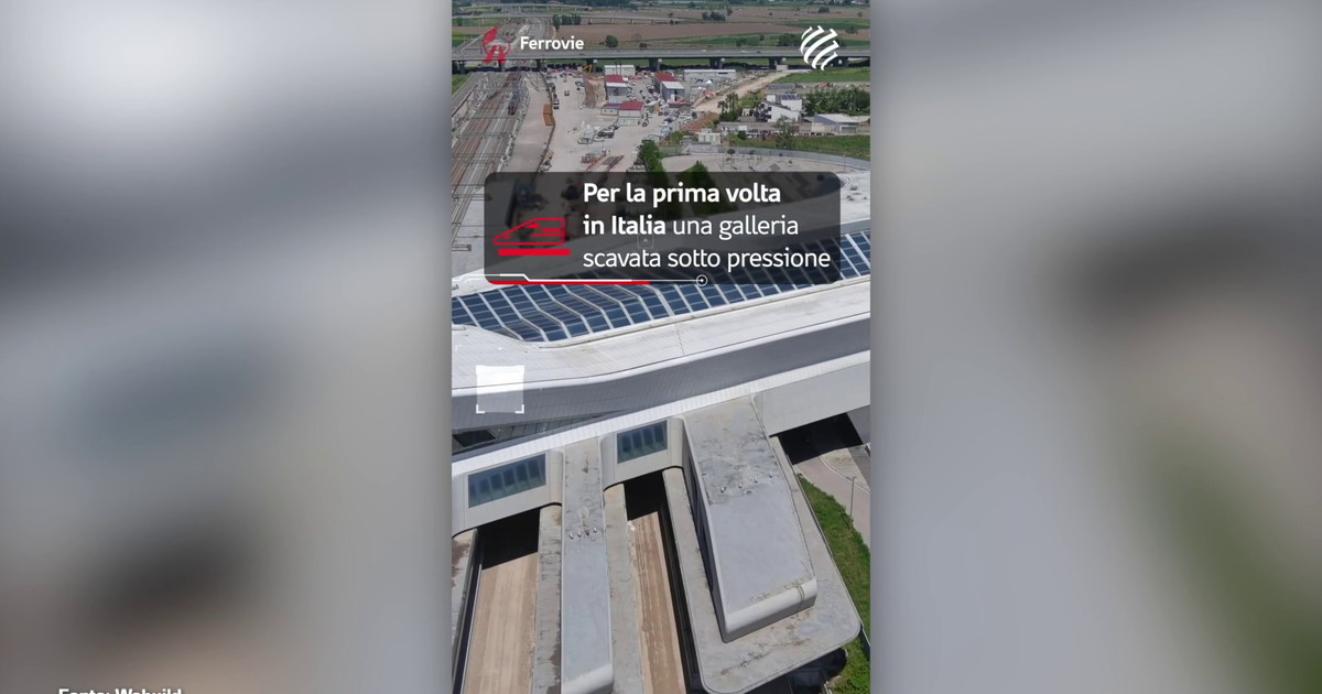 Dokončali galerijo Casalnuovo na železniški progi Neapelj-Bari