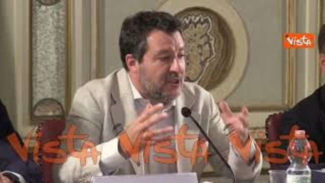 Guerra in Palestina, Salvini: Non è possibile due popoli ostaggio di un'organizzazione terroristica
