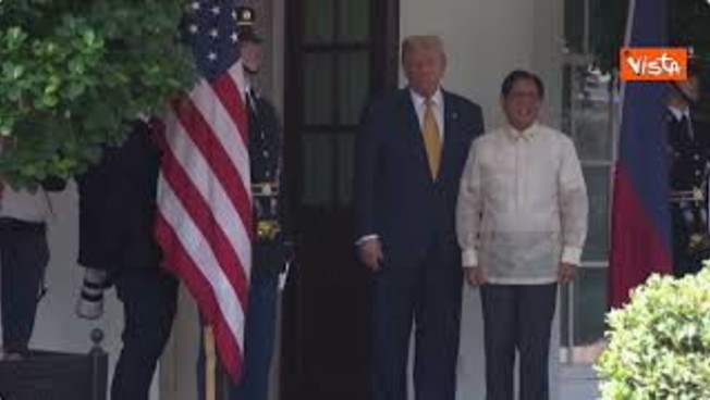 Trump incontra il Presidente delle Filippine Ferdinand Marcos Jr. alla Casa Bianca