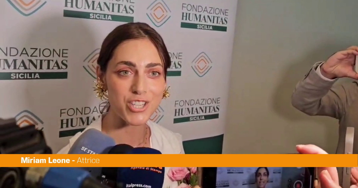 Miriam Leone "Fondazione Humanitas Sicilia importante per l'isola"