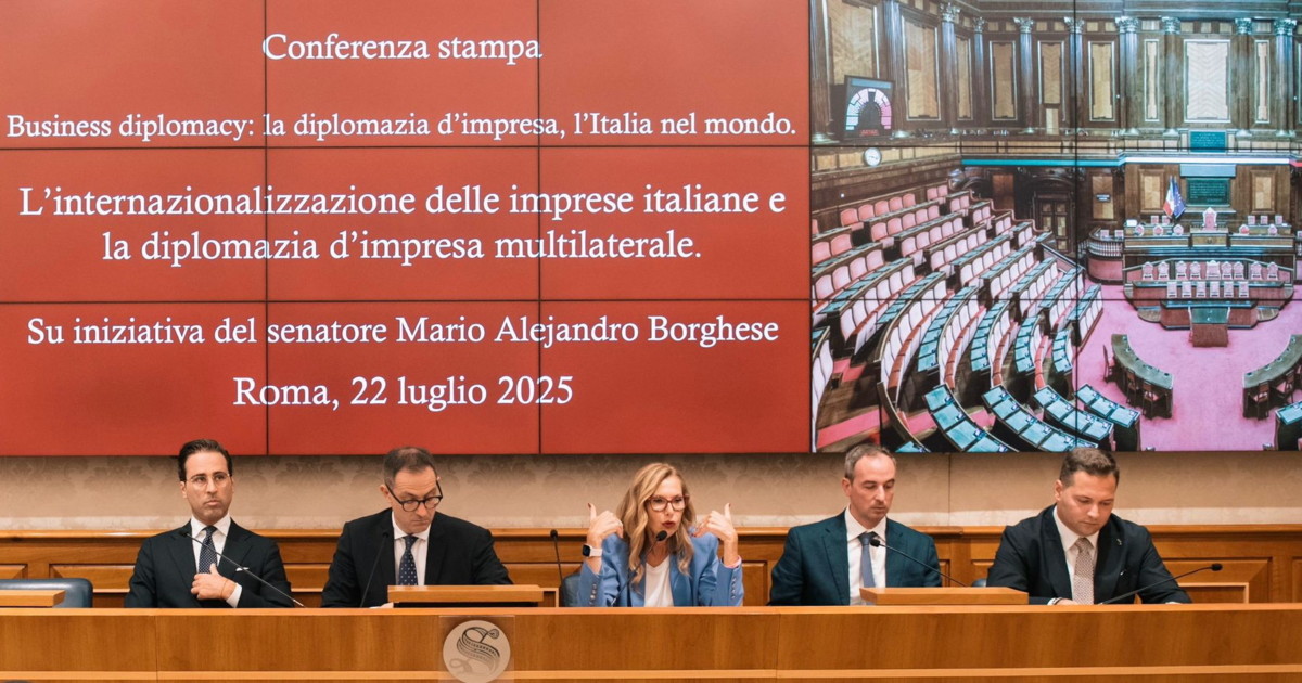 presentato al senato il business diplomacy council un ponte tra istituzioni e imprese160