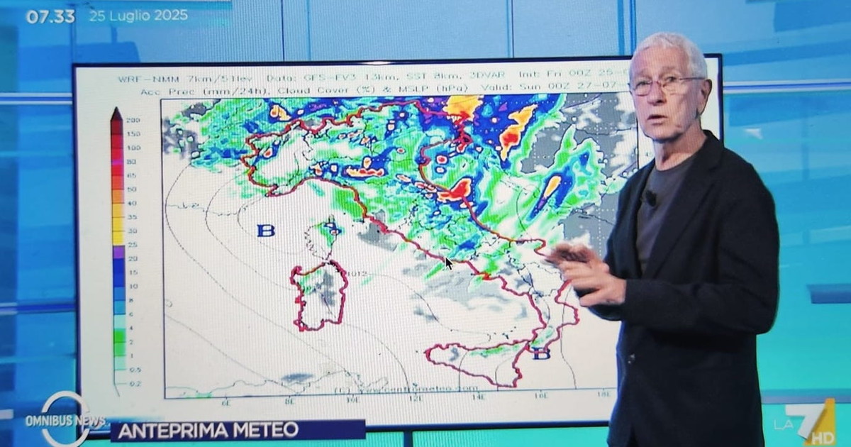 sottocorona annuncia il cambio di passo pioggia e temperature gi249 ecco dove