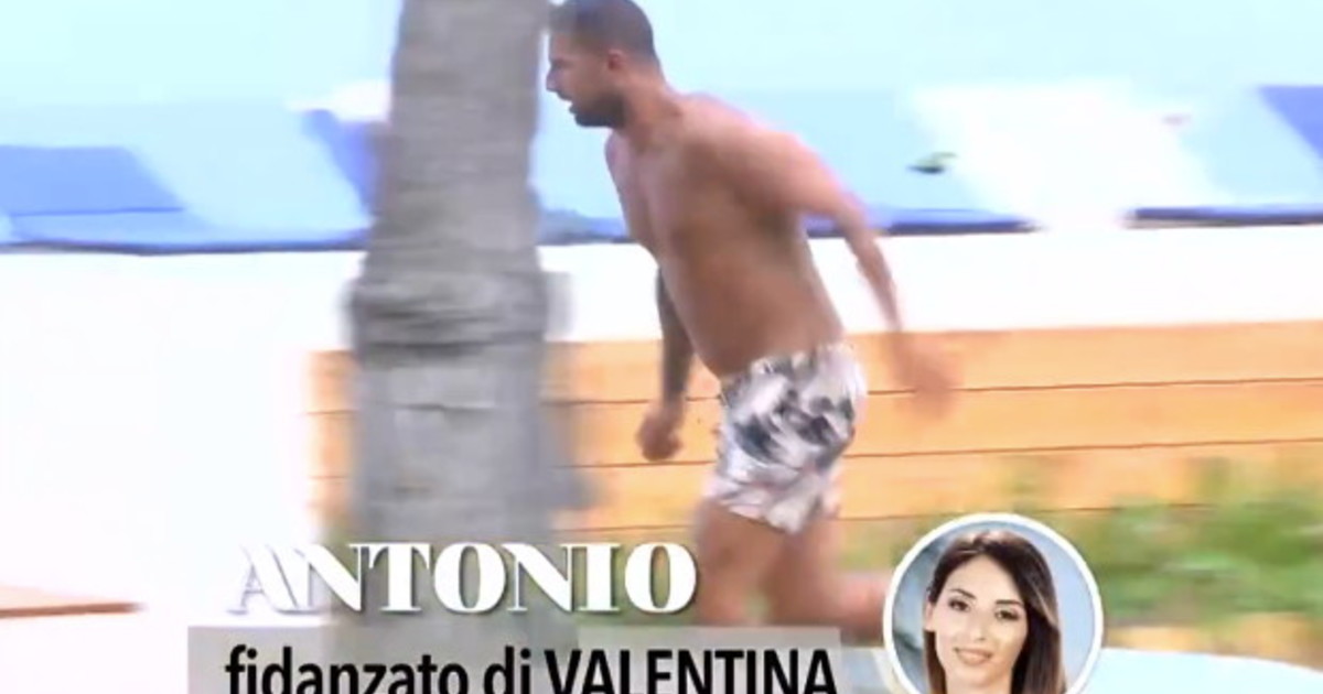 clamoroso a temptation island antonio furioso corre dalle fidanzate
