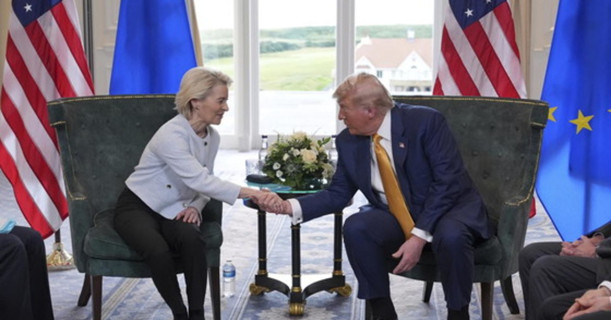 "La più grande intesa mai raggiunta". Dazi: Usa e Ue si accordano per il 15%