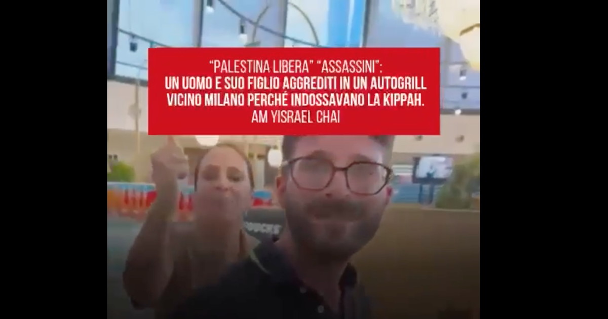 aggressione a padre e figlio con kippah lo sdegno della federazione delle associazioni italia israele