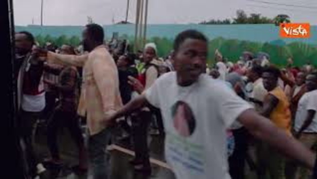 Italijansko premierko Meloni so v Etiopiji pozdravili z navdušenjem