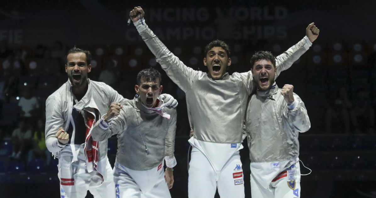 italia mondiale oro nella sciabola maschile a squadre