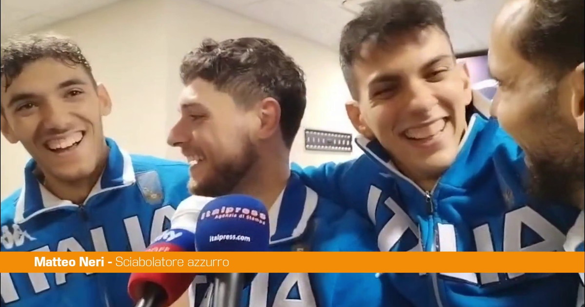 Sciabolatori azzurri d'oro "Ci abbiamo sempre creduto"