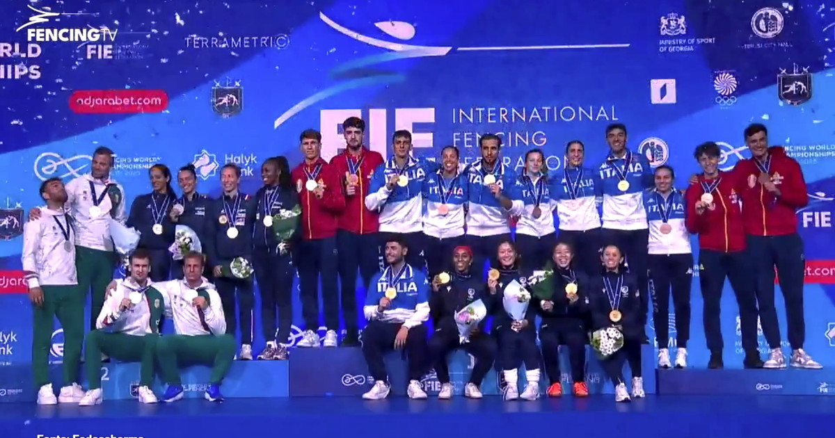 Italscherma sempre più vincente ai Mondiali di Tbilisi