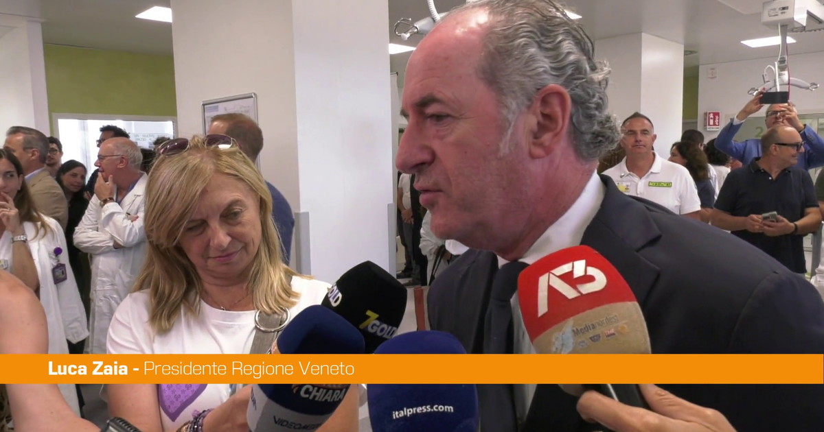 Zaia "La sanità del Veneto è la numero uno in Italia"