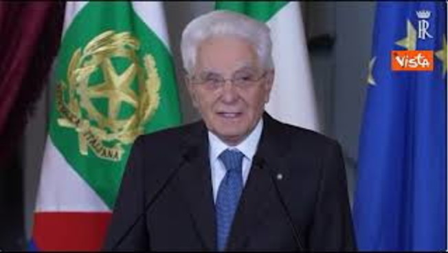 Mattarella: Aggressione russa all Mattarella: Aggressione russa all