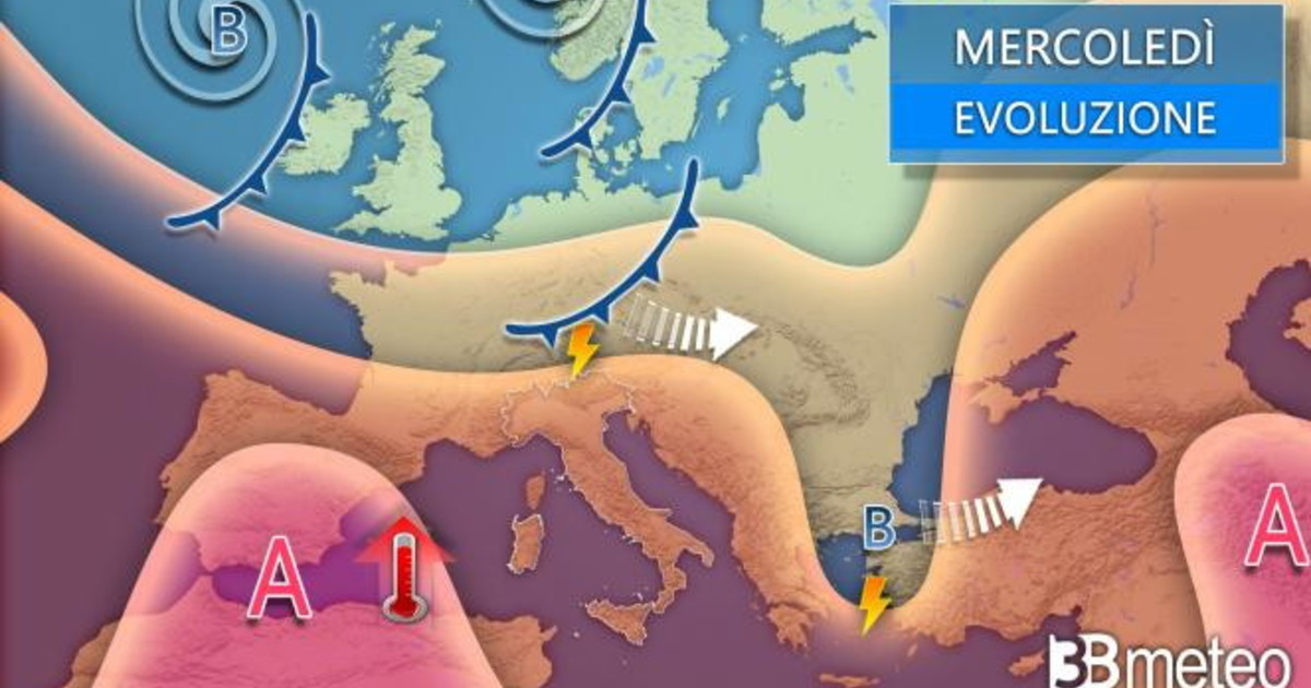 Dove colpirà il caldo africano ? via libera all