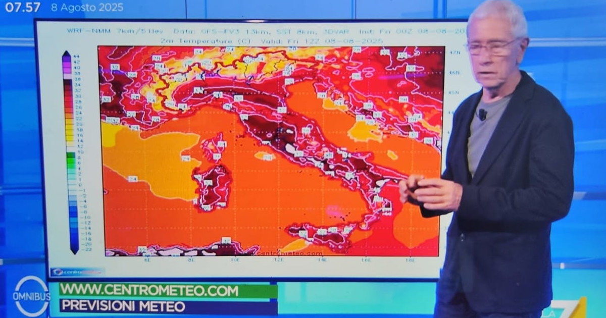 sottocorona oltre 35 gradi ecco la mappa del caldo quanto dura