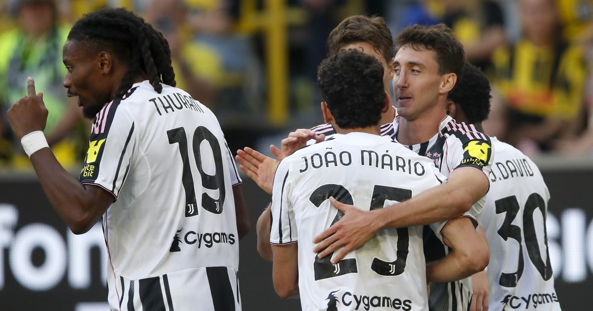 Juventus s pozitivnimi signali: Zmaga proti Borussii Dortmund s 2:1