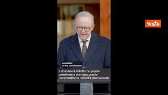 Albanese (Primo Ministro Australia): A settembre l Albanese (Primo Ministro Australia): A settembre l