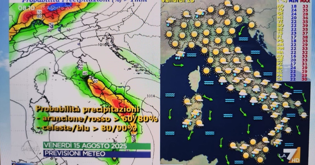 sottocorona sorpresa di ferragosto instabilit224 e temporali ecco dove