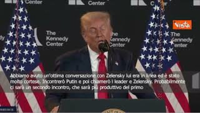 Trump: Ottima conversazione con Zelensky, forse ci sarà anche un altro incontro con Putin Trump: Ottima conversazione con Zelensky, forse ci sarà anche un altro incontro con Putin