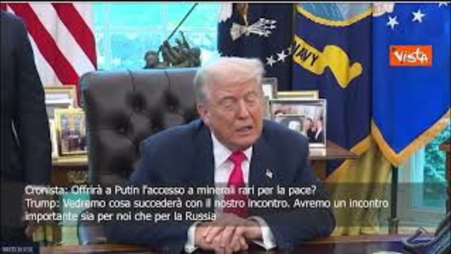 Trump: Offrirò a Putin l
