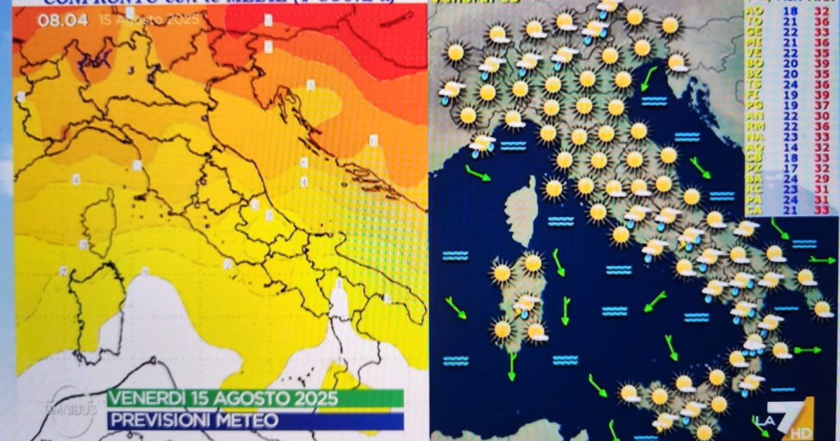 meteo sottocorona la verit224 sul caldo da ferragosto al weekend cosa succede