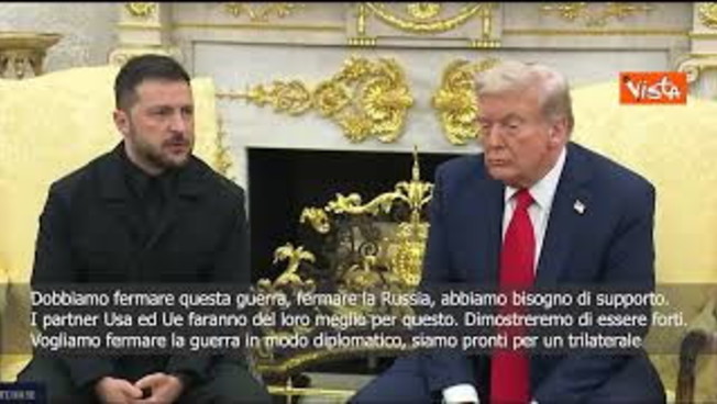 zelensky con trump alla casa bianca pronti per un trilaterale ottima soluzione