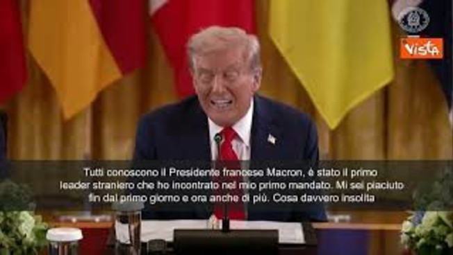 trump a macron mi sei piaciuto fin dal primo giorno e ora anche di pi249 cosa davvero insolita