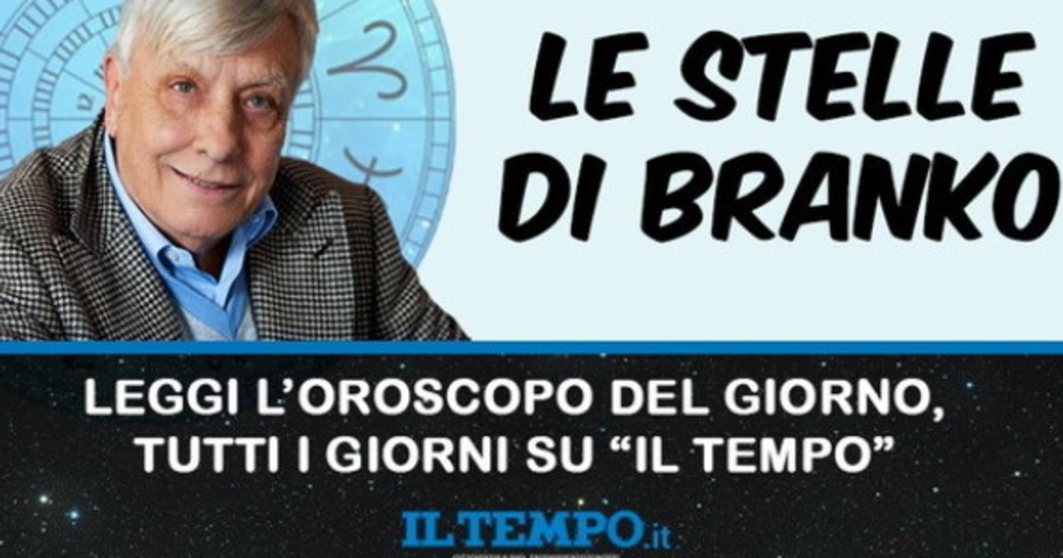 Le Stelle di Branko, ecco le previsioni di mercoledì 20 agosto