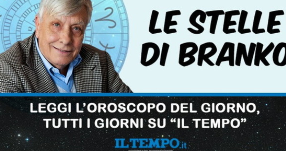 Le Stelle di Branko, ecco le previsioni di domenica 24 agosto Le Stelle di Branko, ecco le previsioni di domenica 24 agosto