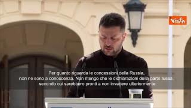guerra ucraina zelensky non vedo concessioni da mosca