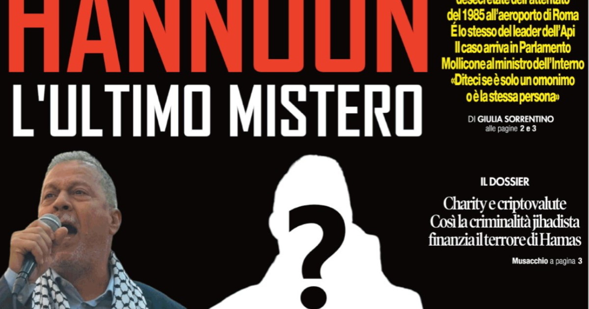 hannoun e il documento degli 007 il caso sollevato da il tempo arriva negli usa
