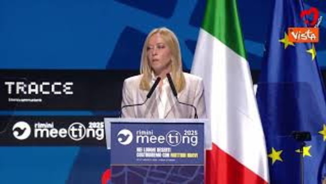 Meloni: Meeting Rimini è come Atreju, lottiamo contro il "nulla"