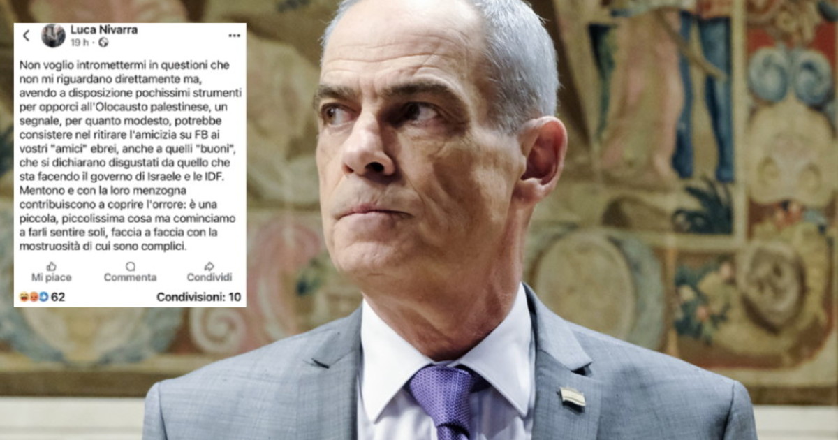 Post anti ebrei, la protesta di Israele per il prof di Palermo: "Riporta a tempi bui" Post anti ebrei, la protesta di Israele per il prof di Palermo: "Riporta a tempi bui"