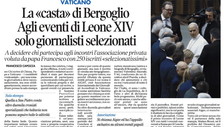 La casta di Bergoglio, rivolta degli esclusi: Leone cambi questa brutta abitudine