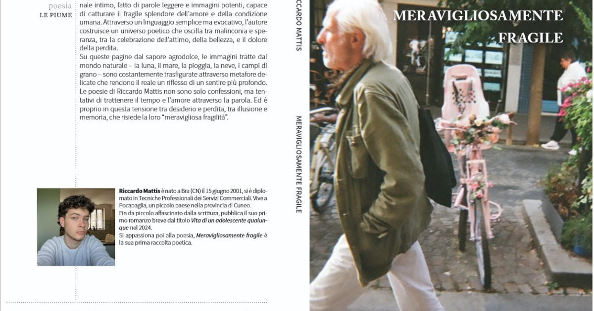 comunicato stampa meravigliosamente fragile la poesia della vulnerabilit224 che insegna a toccare il mondo con cura