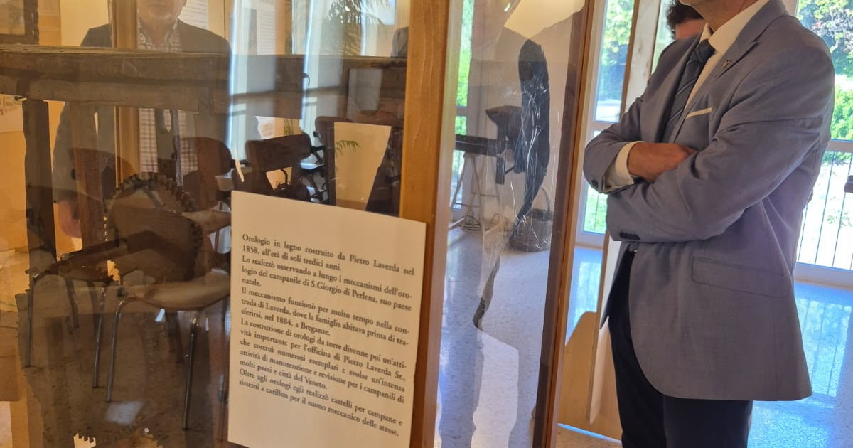Comunicato Stampa: CRV   180° dalla nascita di Pietro Laverda, Presidente Ciambetti visita mostra a Fara Vicentino