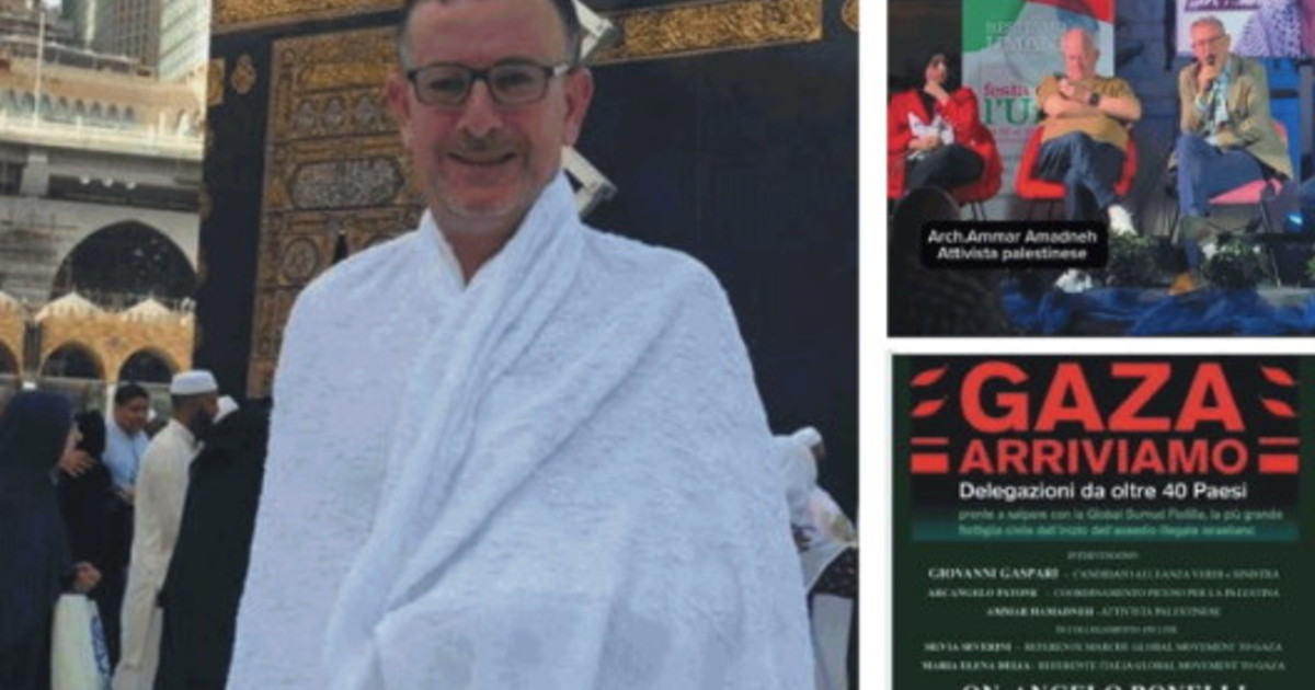 alla festa dell unit224llah l abbraccio di pd e avs al fan di hamas che insulta israele e segre