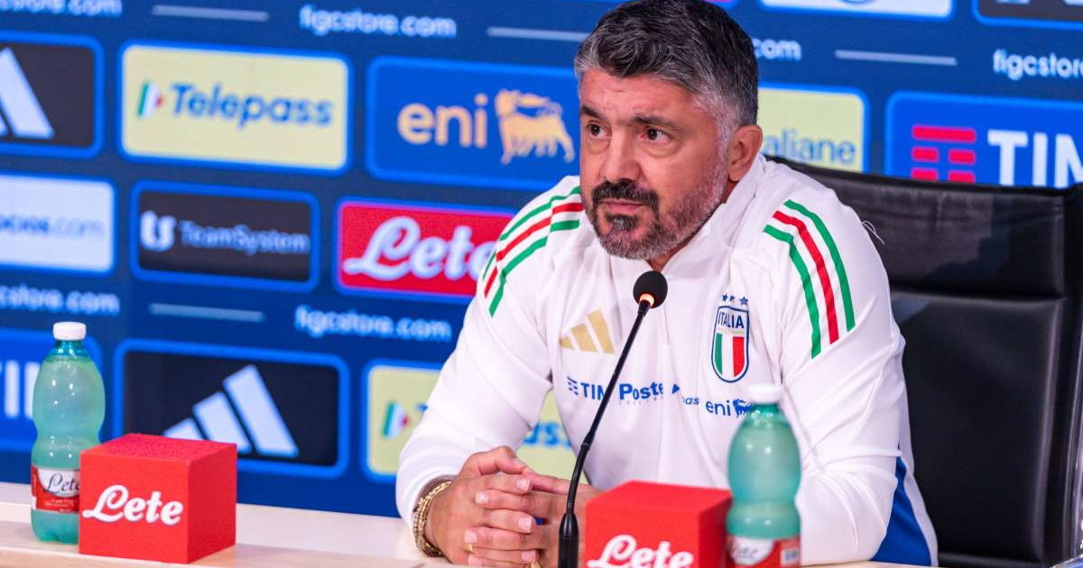 Gattuso “Sono carico, questa Italia non è messa male”