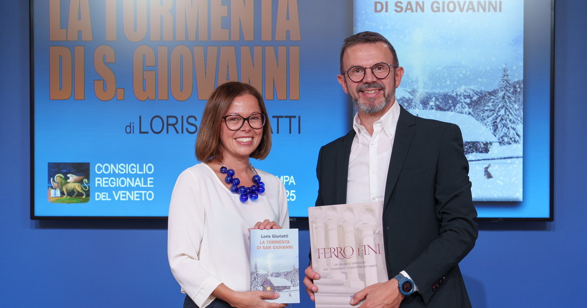 Comunicato Stampa: CRV Presentato a palazzo Ferro Fini il libro ‘La tormenta di San Giovanni Comunicato Stampa: CRV Presentato a palazzo Ferro Fini il libro ‘La tormenta di San Giovanni