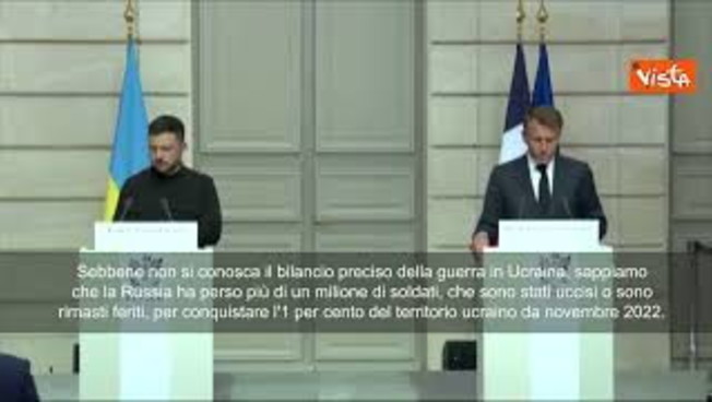 Macron: Russia ha perso un milione di soldati per conquistare l Macron: Russia ha perso un milione di soldati per conquistare l