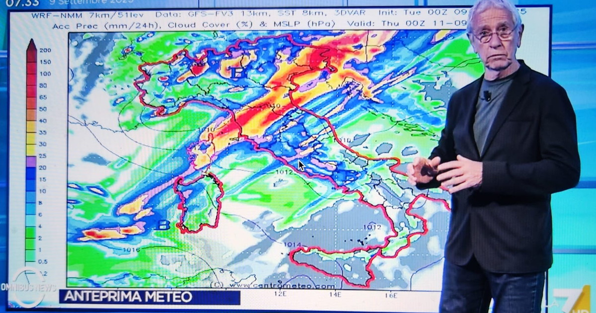 Sottocorona: "Peggioramento intenso". Dove si scatena il maltempo Sottocorona: "Peggioramento intenso". Dove si scatena il maltempo