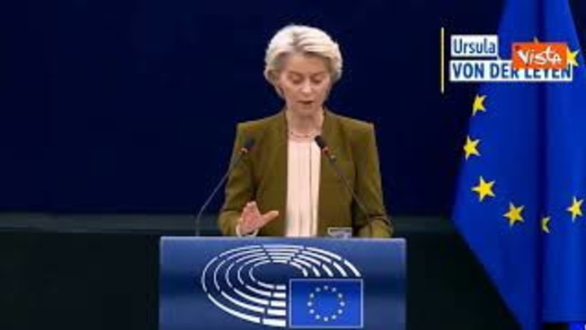 Guerra Ucraina, Von Der Leyen: "Lavoriamo al 19esimo pacchetto di sanzioni"