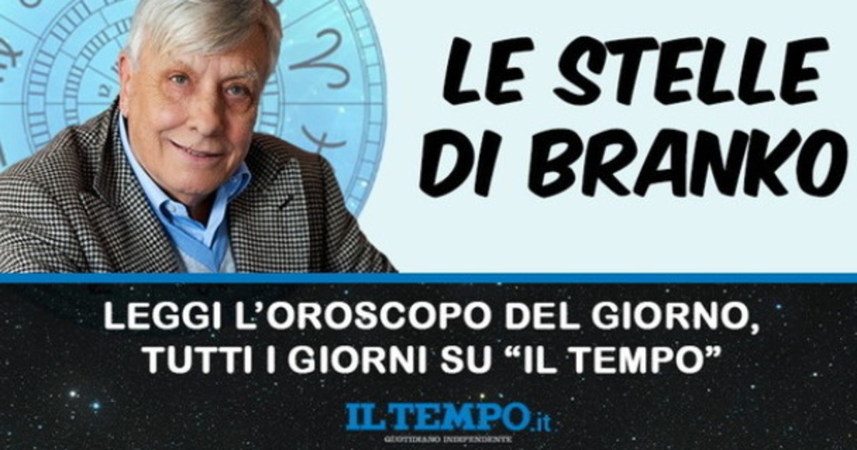 Le Stelle di Branko, ecco le previsioni di venerdì 12 settembre