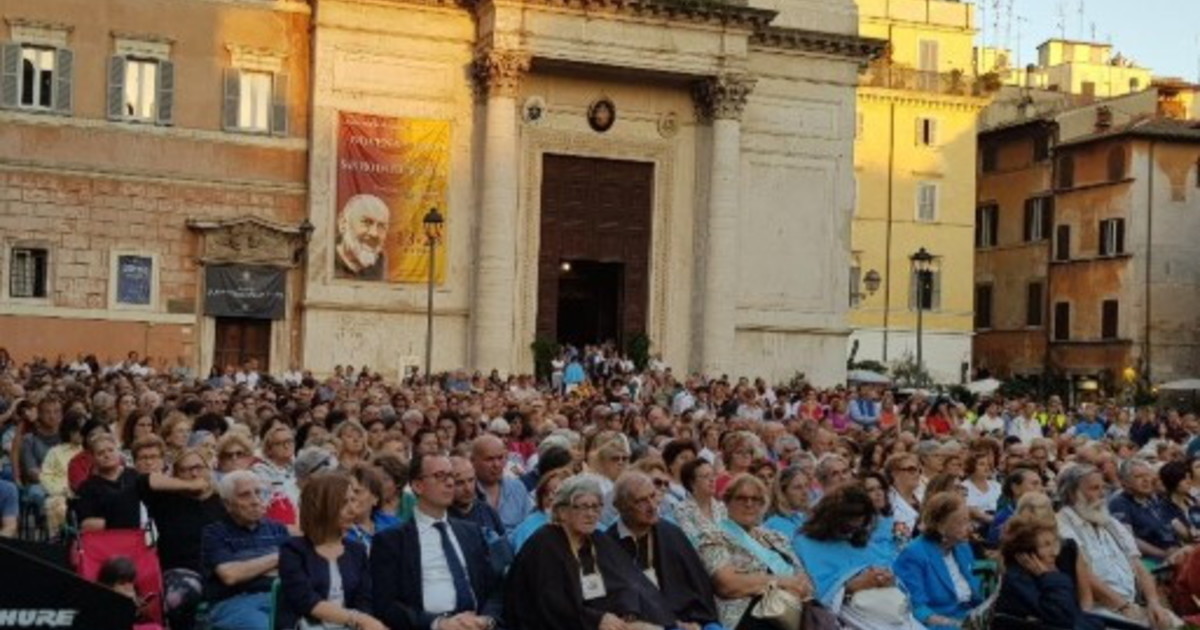 roma a san salvatore in lauro la festa di san pio da pietrelcina