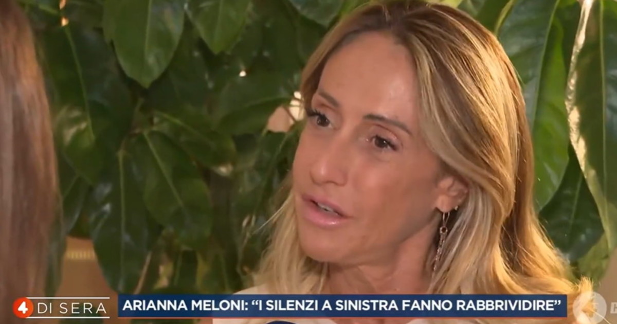 "Il silenzio su Kirk fa rabbrividire", Arianna Meloni inchioda la sinistra
